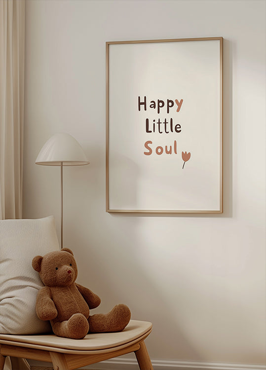 Happy Little Soul Plakat