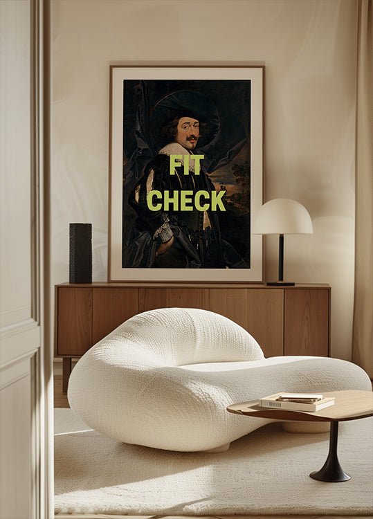 Stylish Mustache Noble Plakat