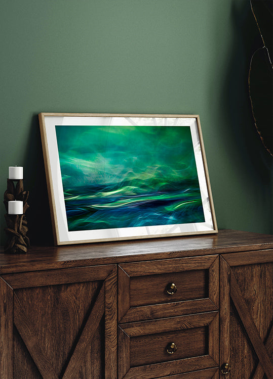 Northern lights Plakat