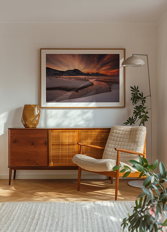 Golden Sunset Plakat