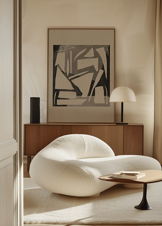 Geometric Shadows Plakat