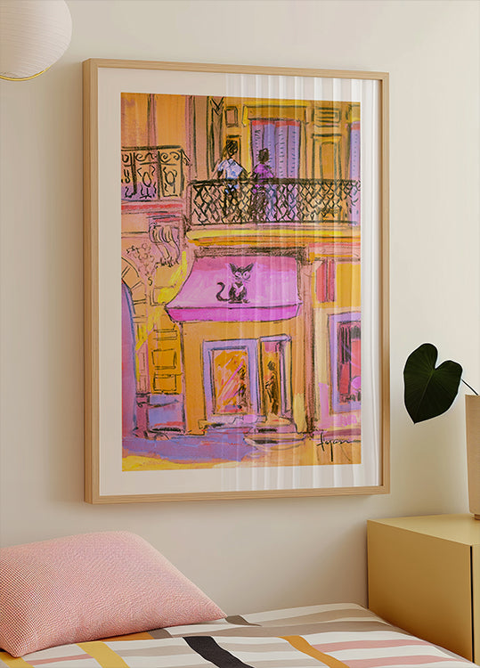 Balcony Stroll Plakat