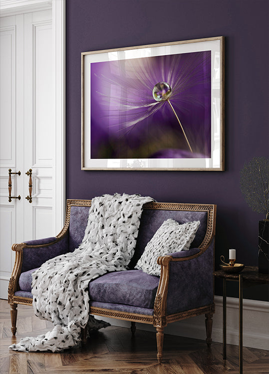 In shades of purple