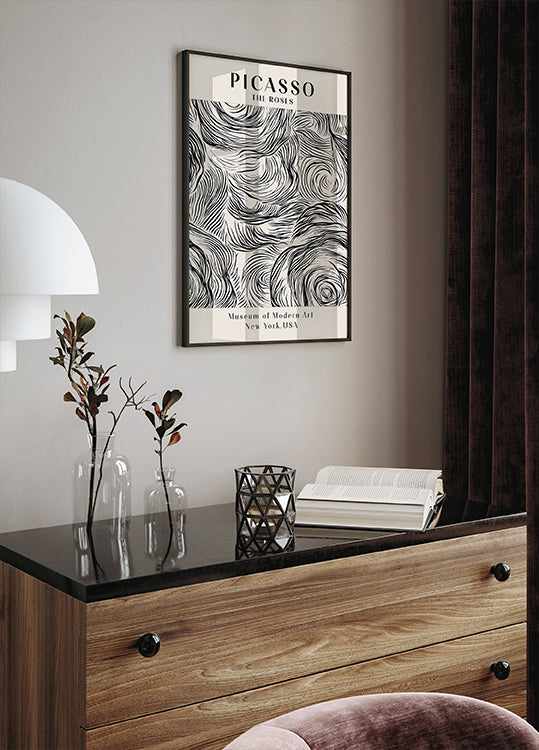 Picasso - The Roses  Plakat