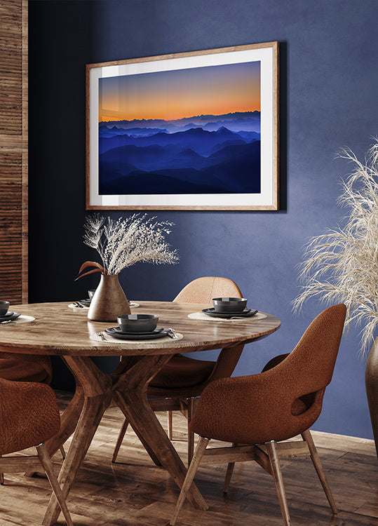 Misty Mountains Plakat