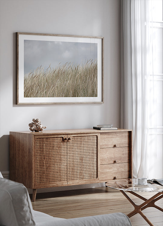 Dunes and Clouds Plakat