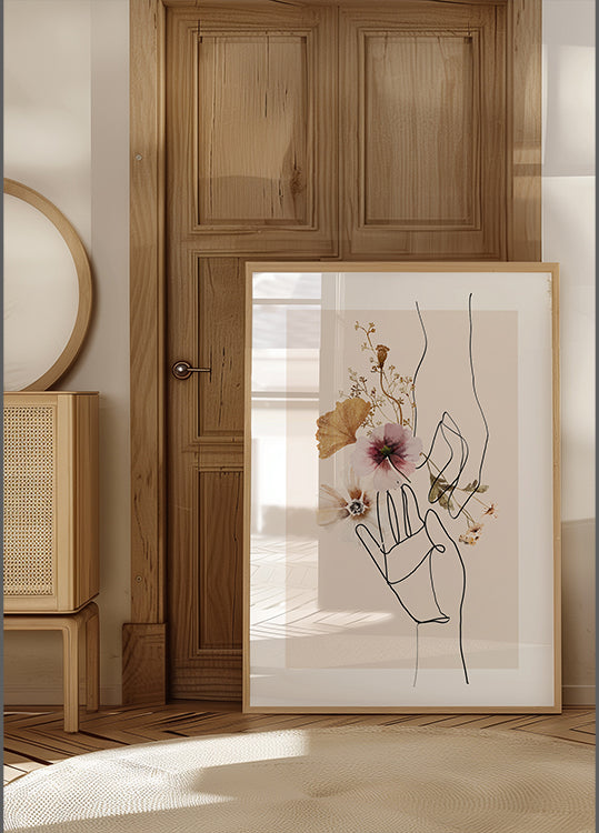 Wildflower Hands Plakat