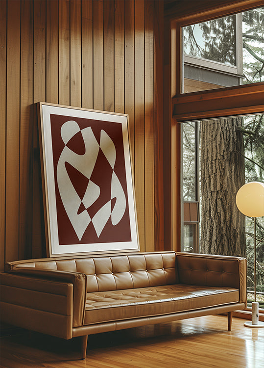 Geometric modern shapes 1 Plakat