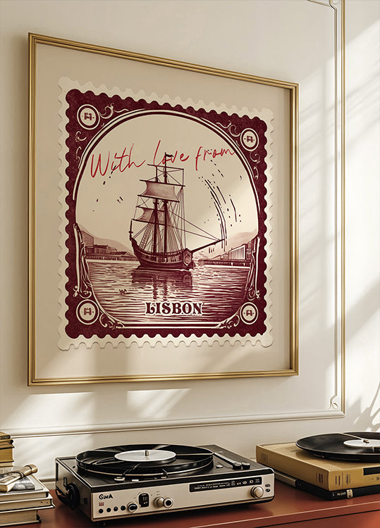 With Love From Lisbon Plakat