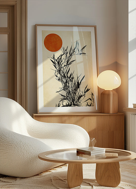 Japanese Birch Plakat