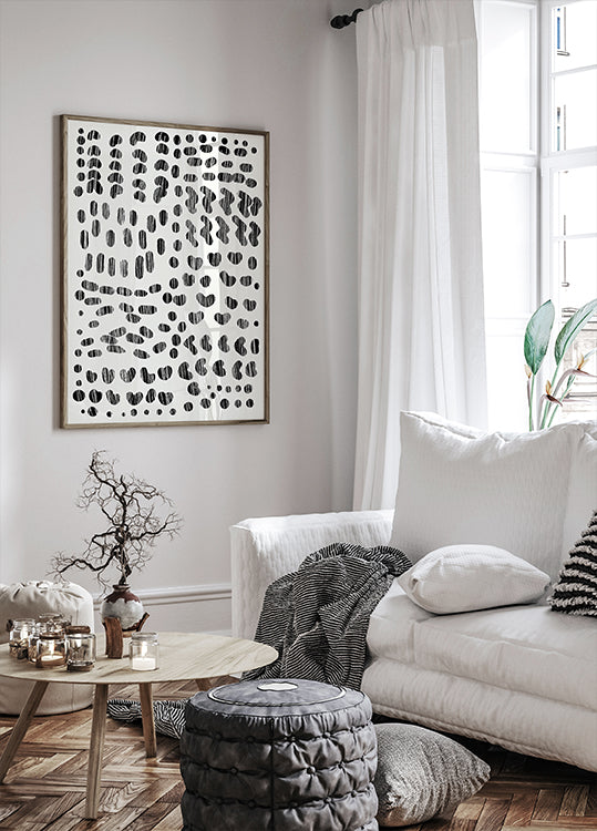 Dots and Strokes Plakat