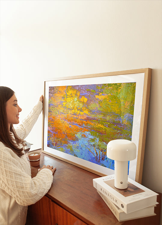 Golden Reflection Plakat