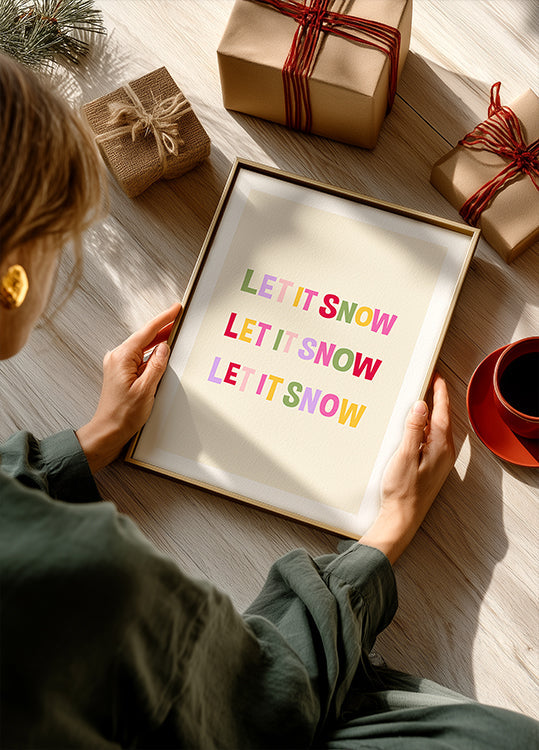 Let It Snow No.1 Plakat