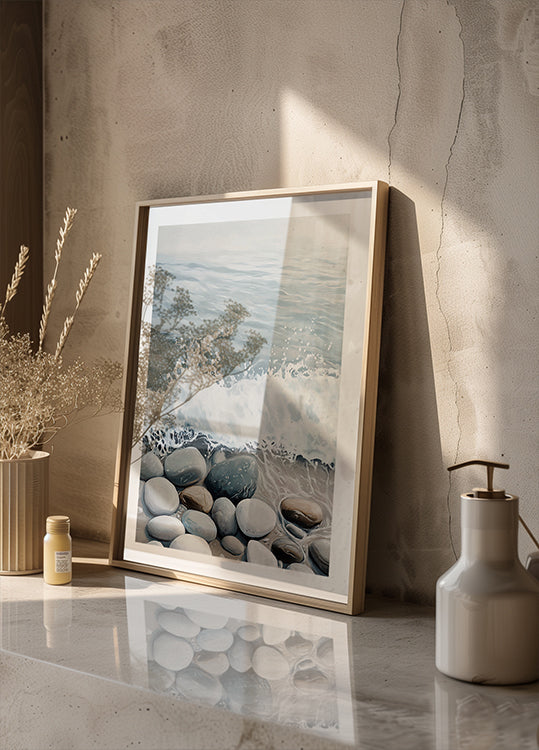 Pebble Shoreline Plakat