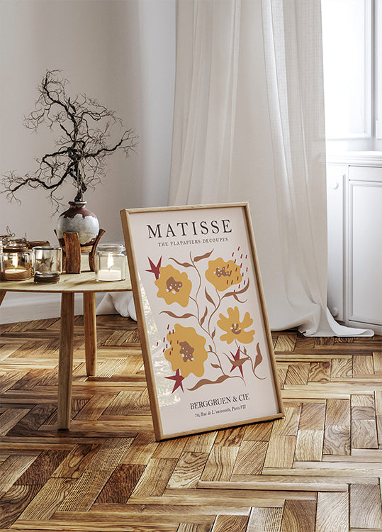 Matisse The Flapapiers Decoupes Plakat