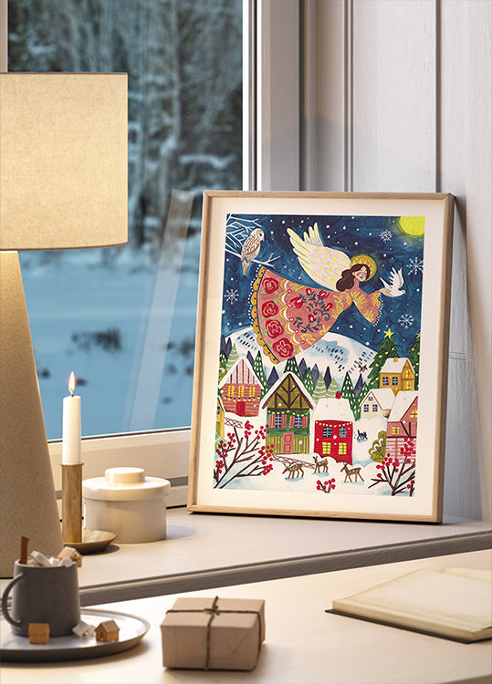 Angel of Peace Portrait Plakat