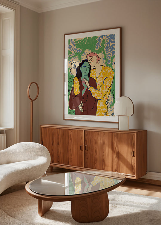 Holding Hands Plakat