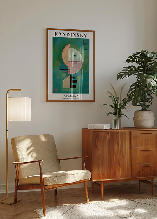 Upward, 1929, Wassily Kandinsky plakat