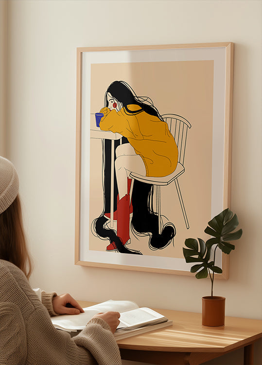 Double Espresso Plakat