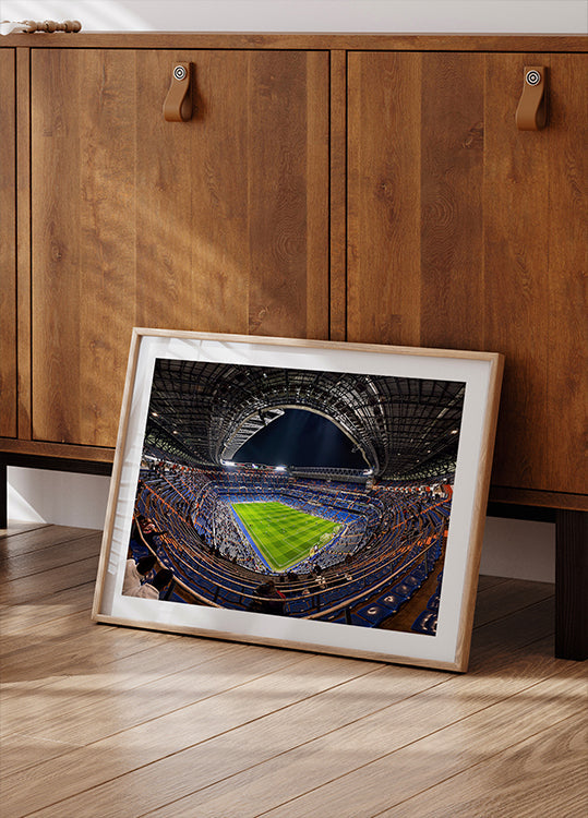 Santiago Bernabéu Plakat