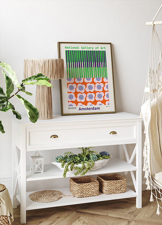 National Gallery of Art Amsterdam Plakat