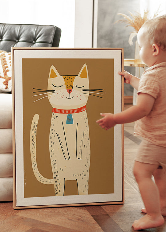 Happy Cat Plakat