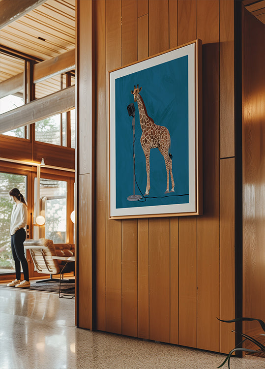 Giraffe Microphone Pink 2 01