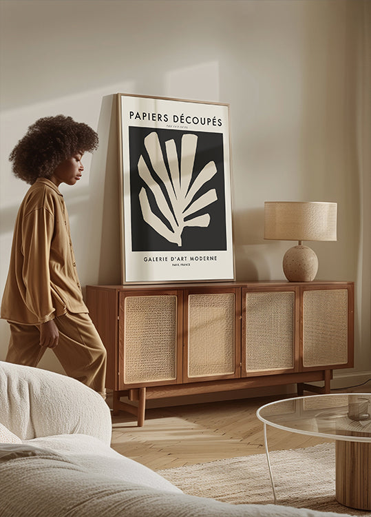 Silhouette LeavesPlakat