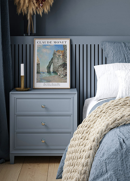 Claude Monet - The Cliffs at Étretat Plakat