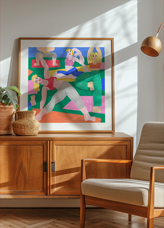 Cépé  Yoga Ga Plakat