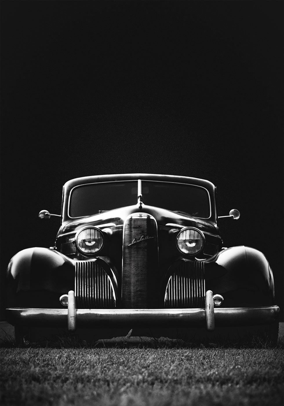 Old Black Car Plakat