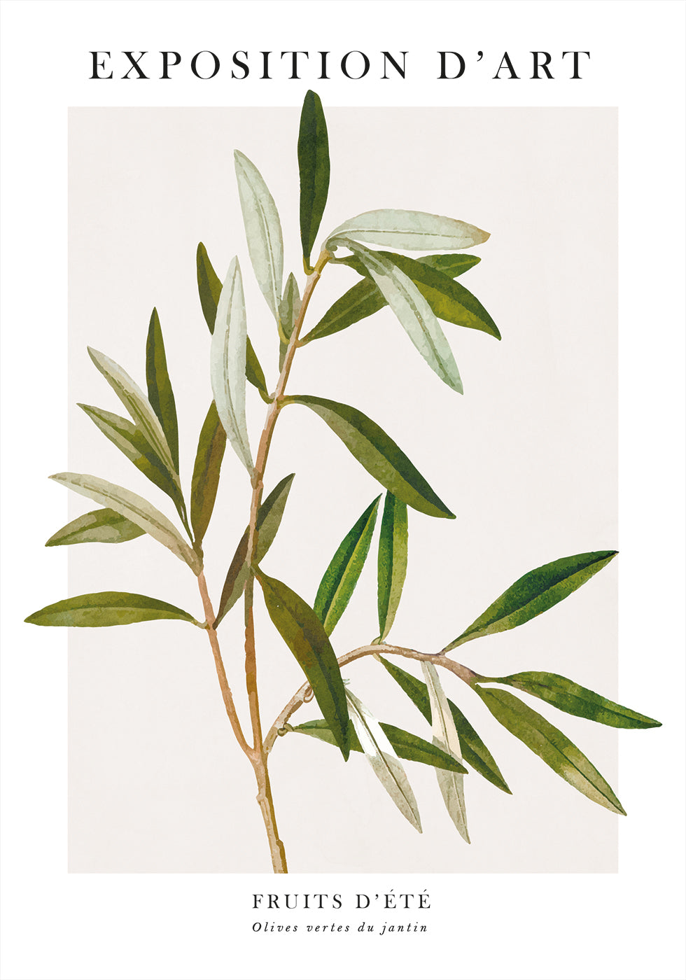 Olive Plakat