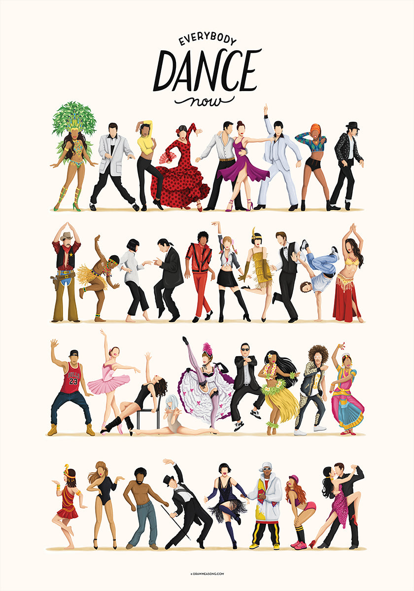 Everybody Dance Now Plakat