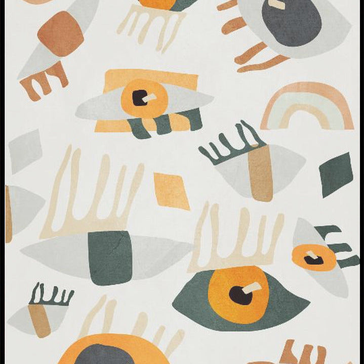 Abstract Art Eyes Plakat