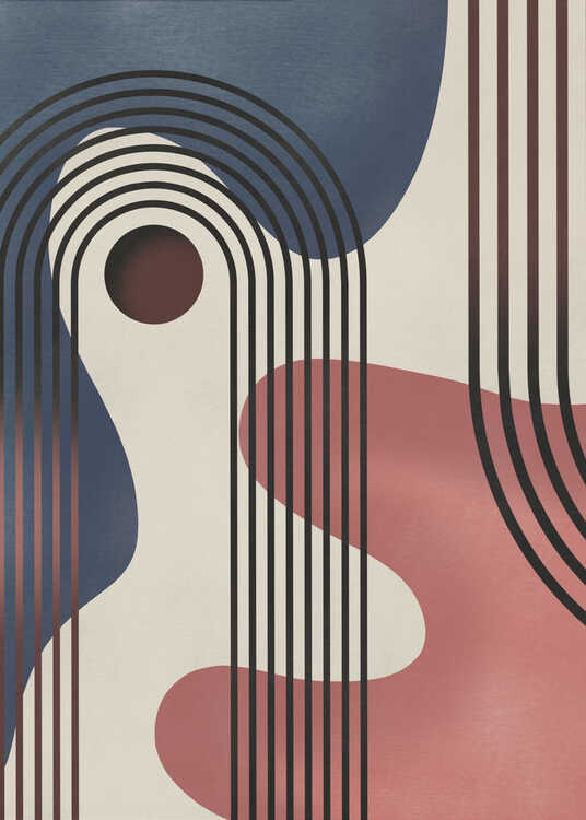 Mid Century Abstract Painting
