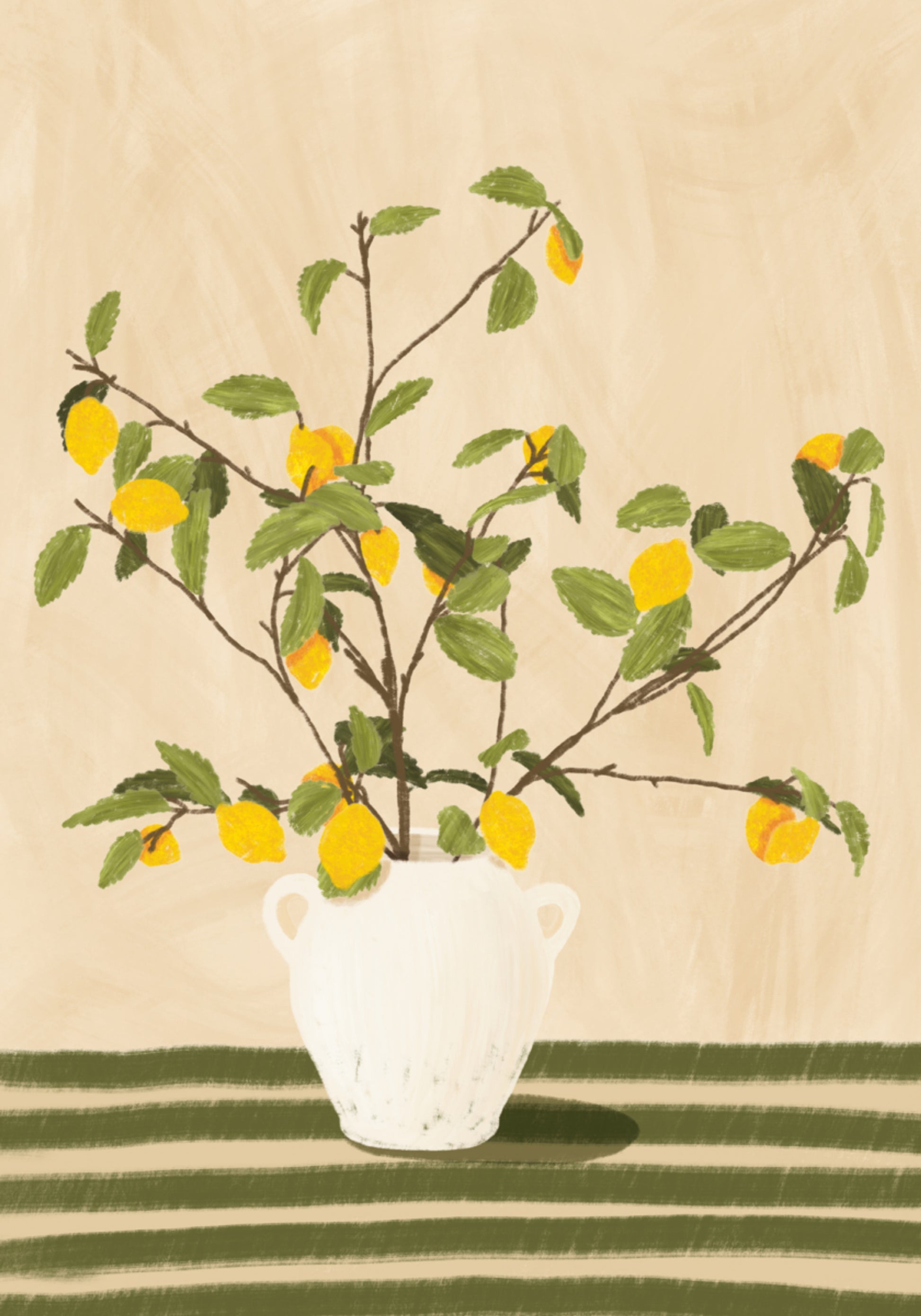 Lemon Tree Still Life