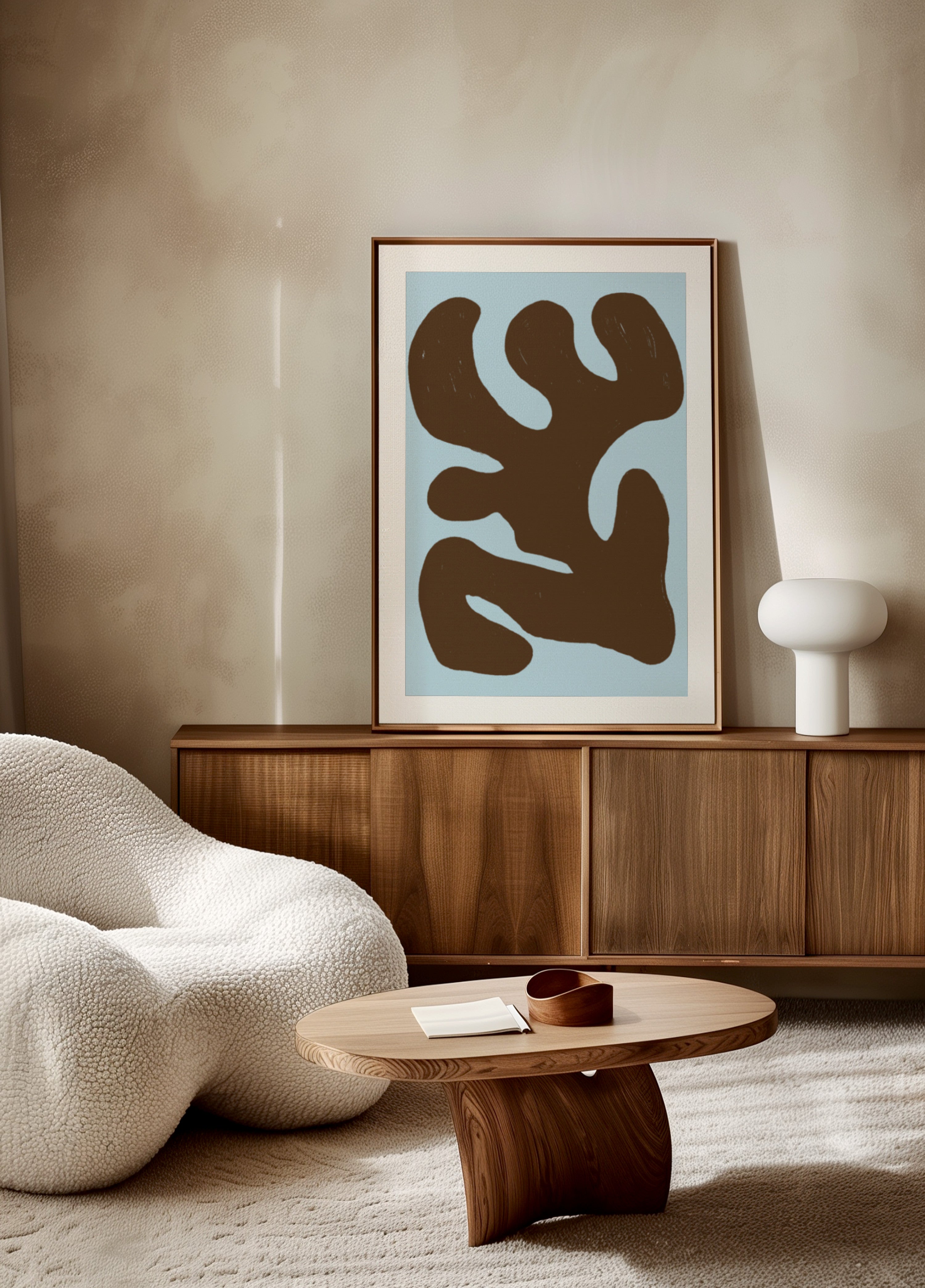 Organic Brown Shape