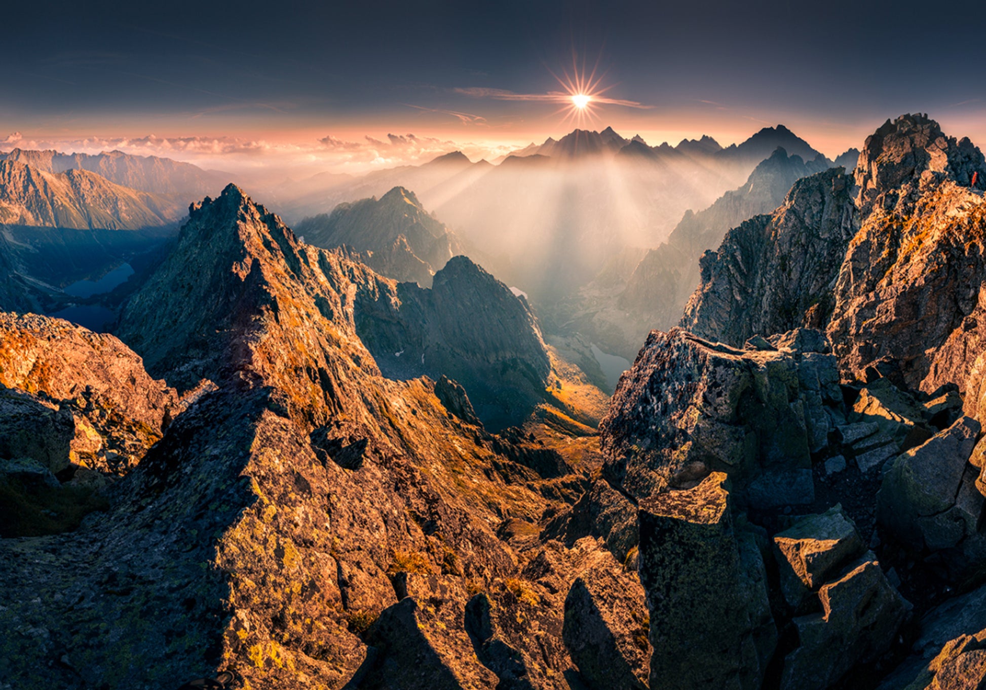 Golden Mountain Peaks