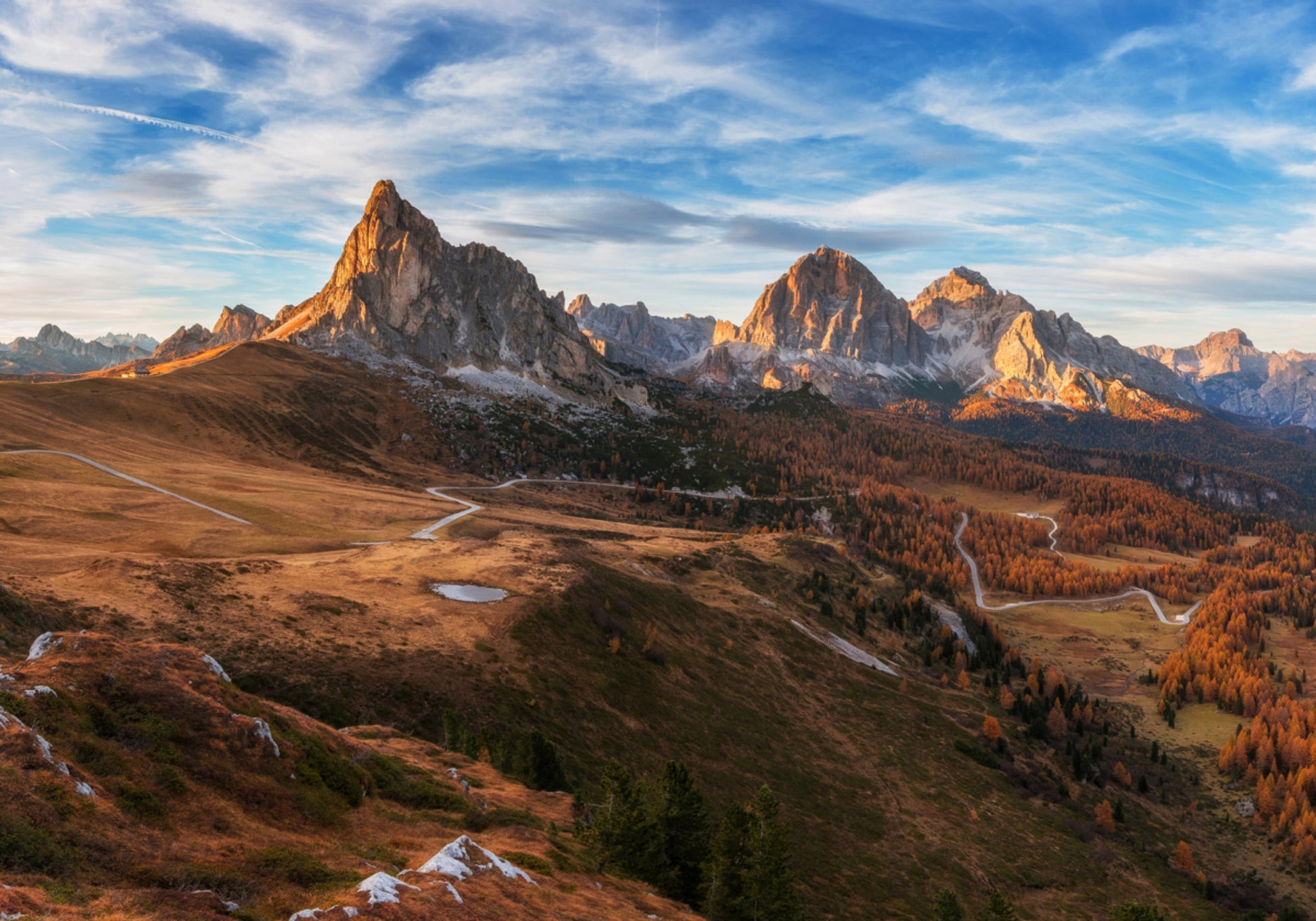 Golden Autumn Mountains