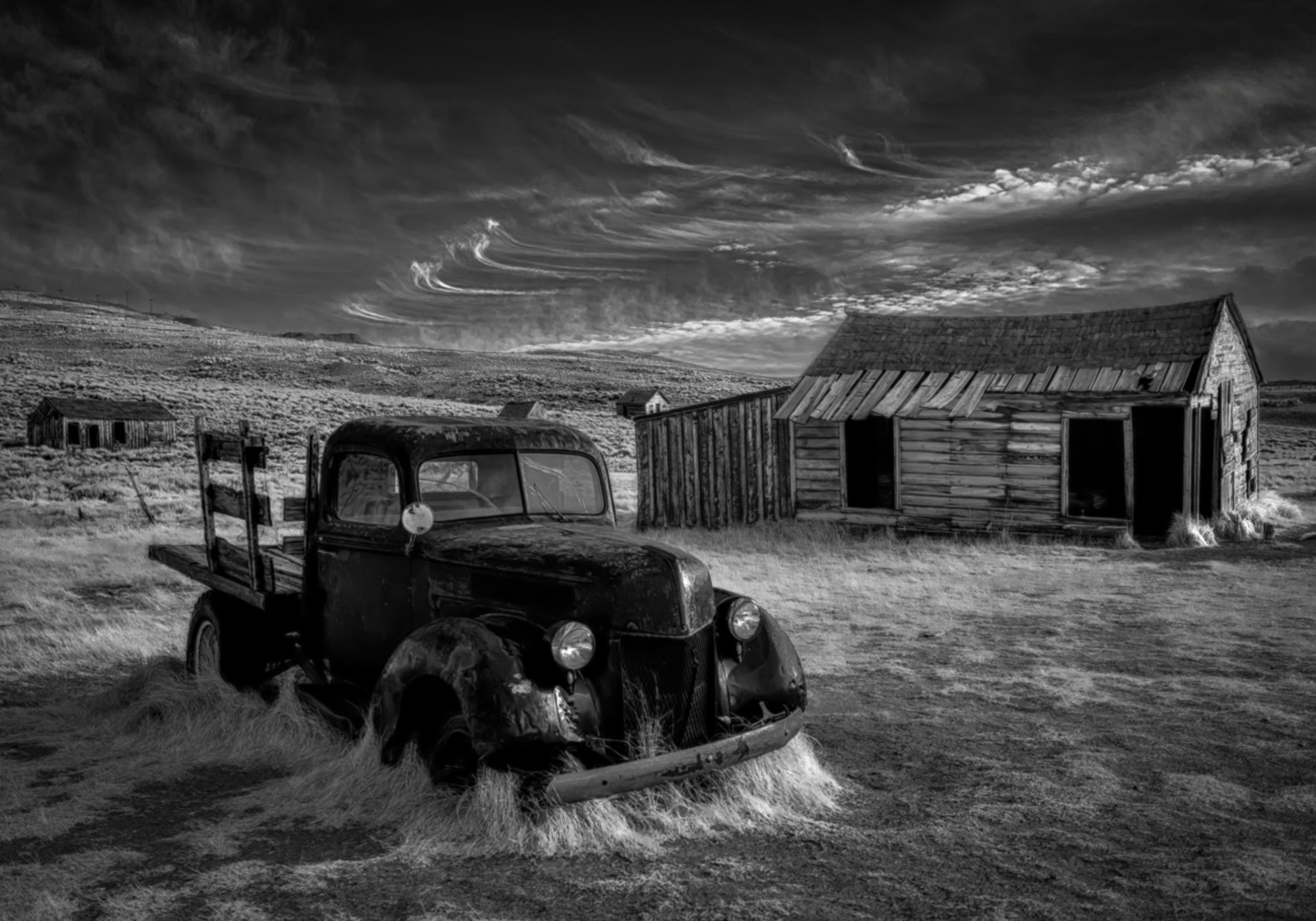 Forgotten Farmhouse Truck