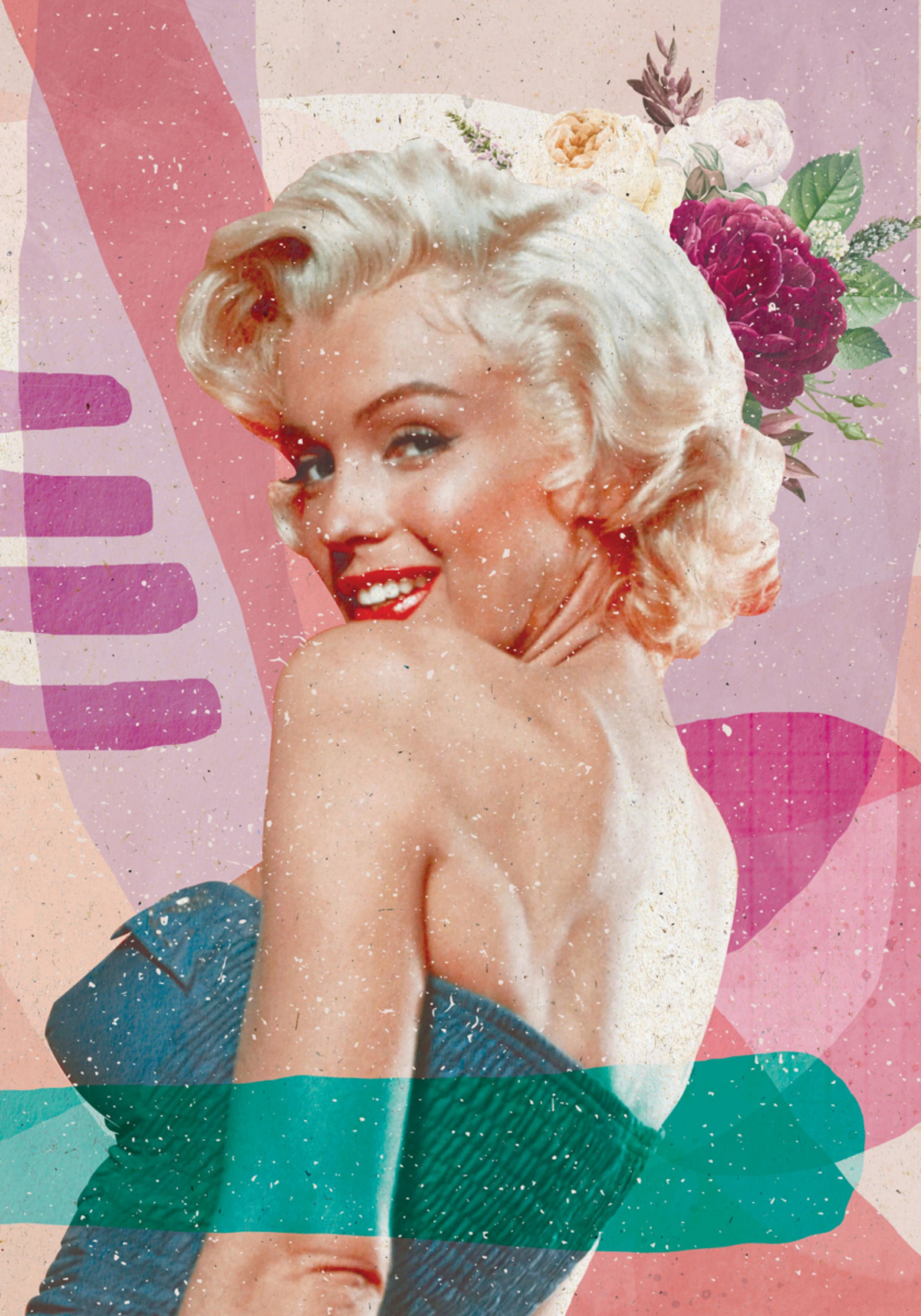 Blonde Glamour Flowers