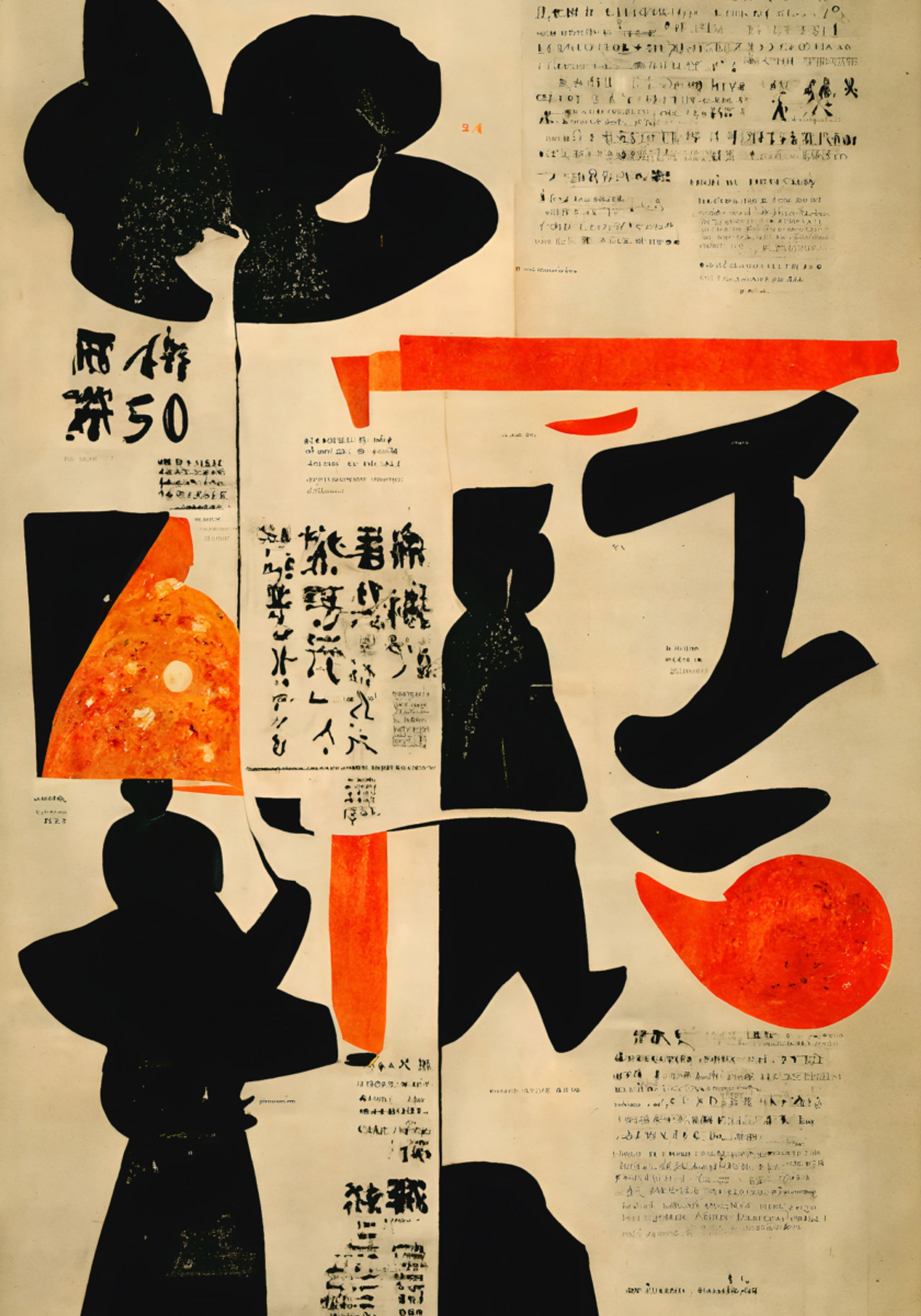 Vibrant Calligraphy