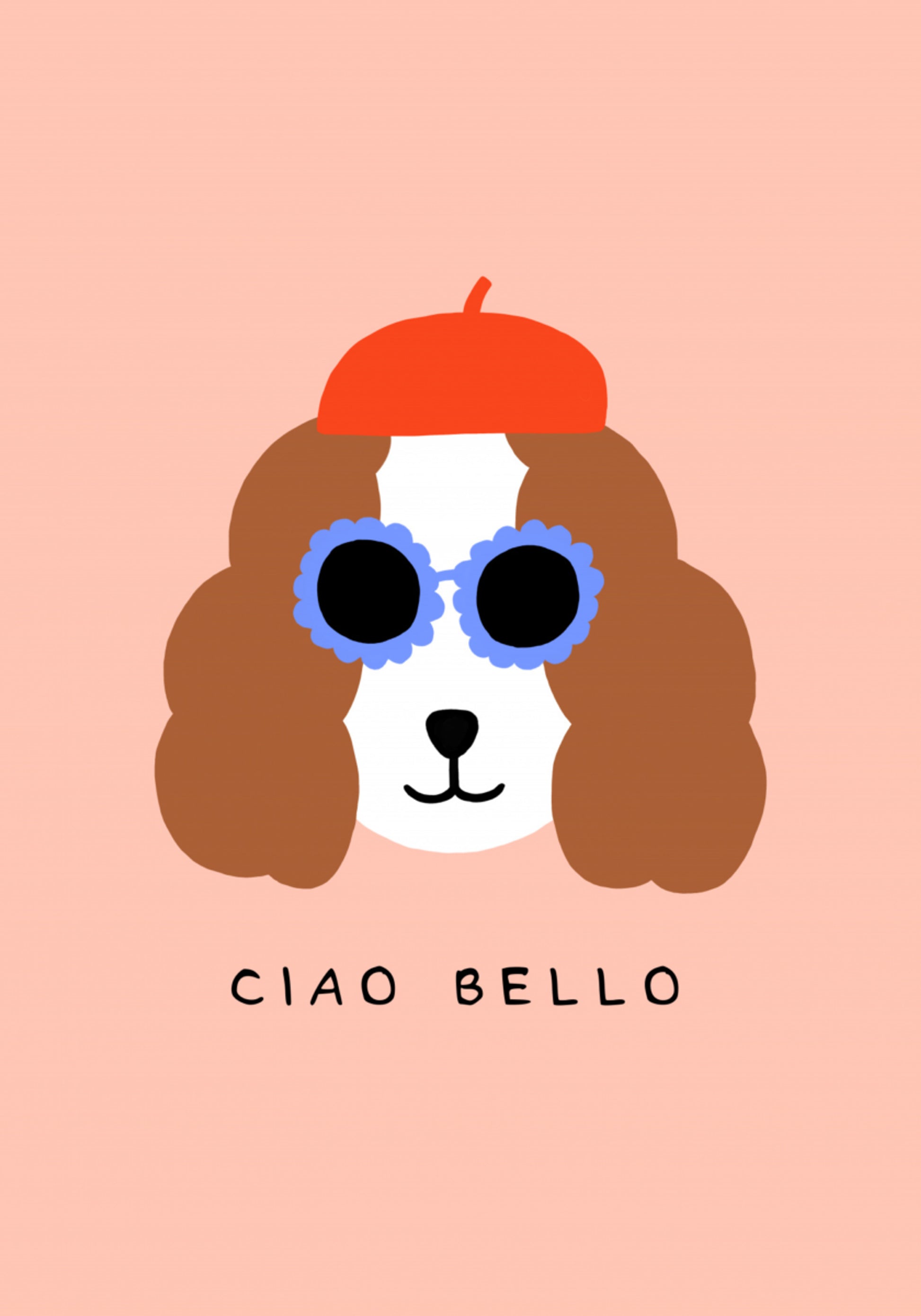 Stylish Dog Beret Shades