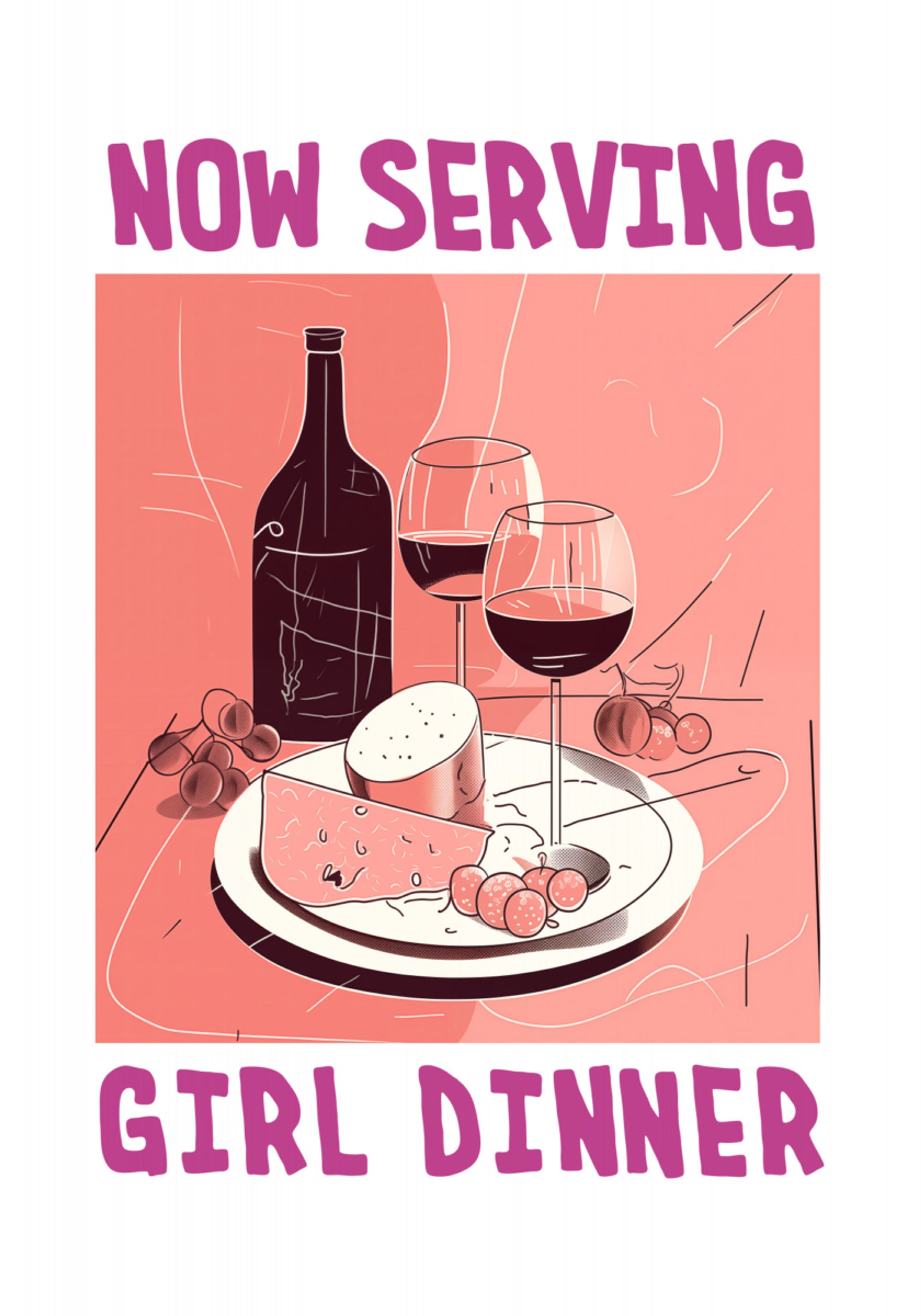 Serving Girl Dinner