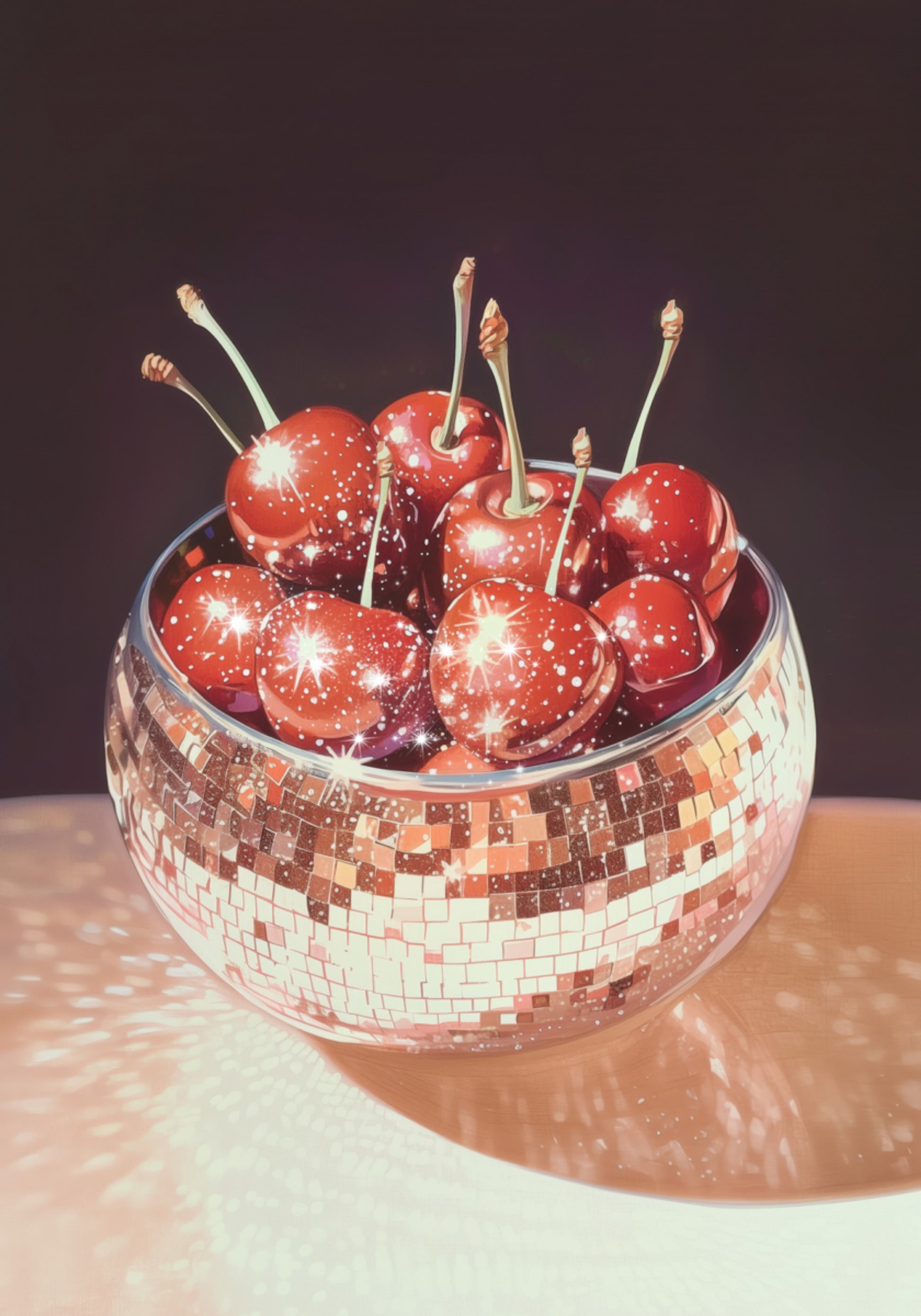 Sparkling Disco Cherries