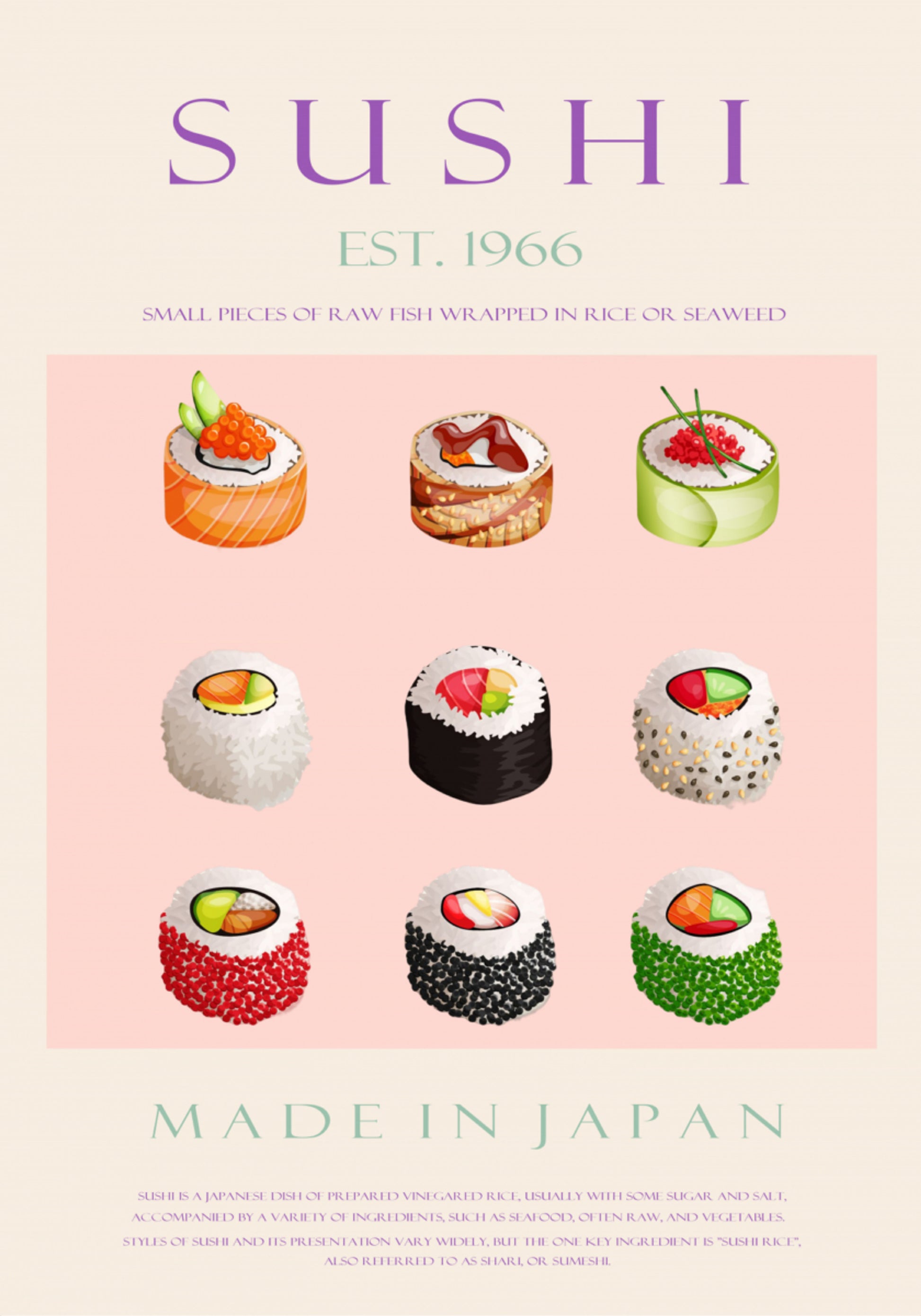 Japanese Sushi Collection