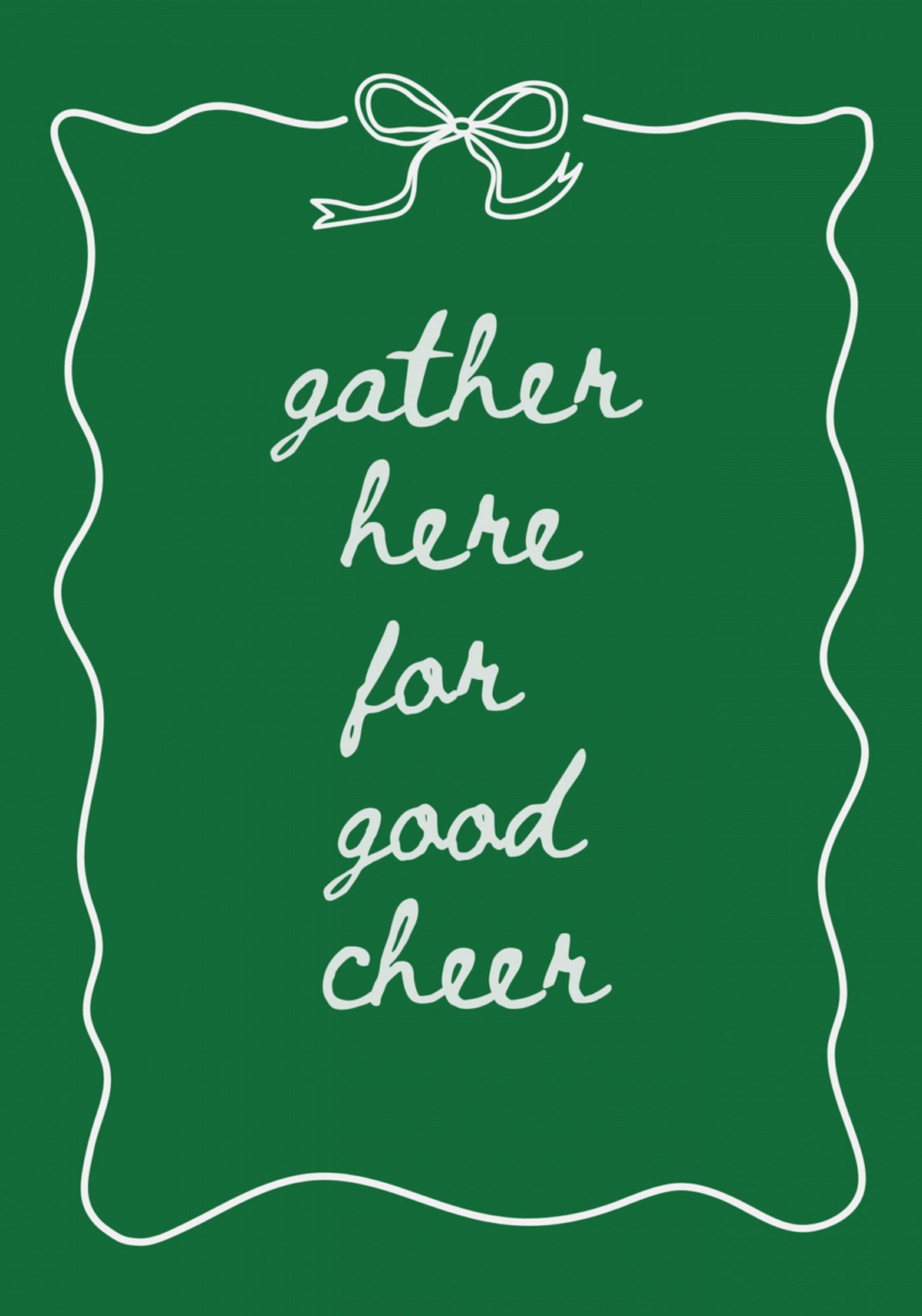 Gather Good Cheer Message