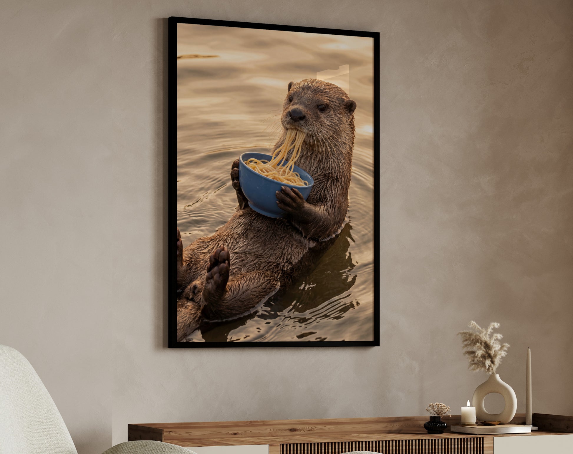 Funny Otter Noodles