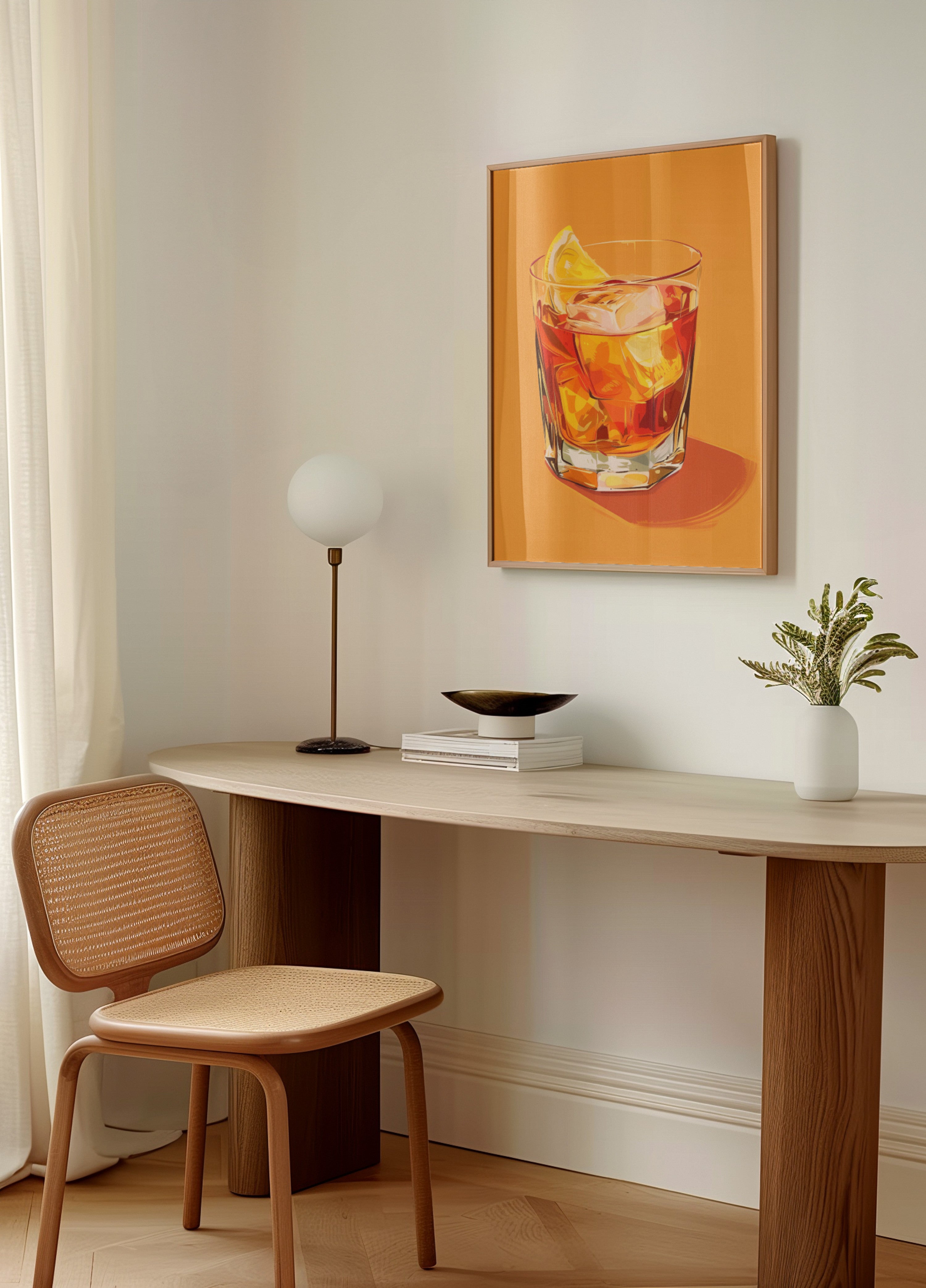 Refreshing Orange Cocktail
