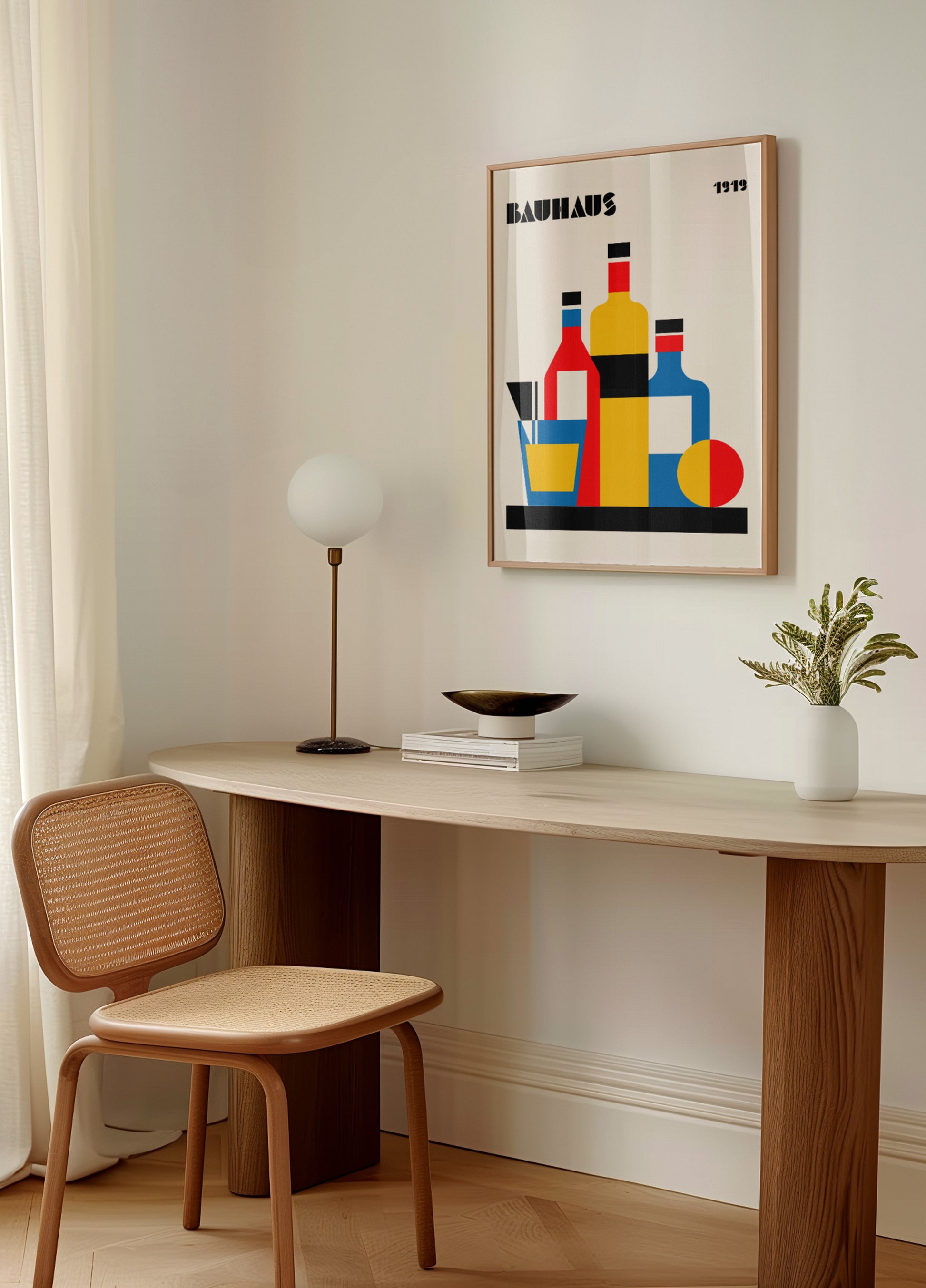 Bauhaus Geometric Still Life